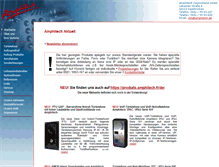 Tablet Screenshot of amphitech.de